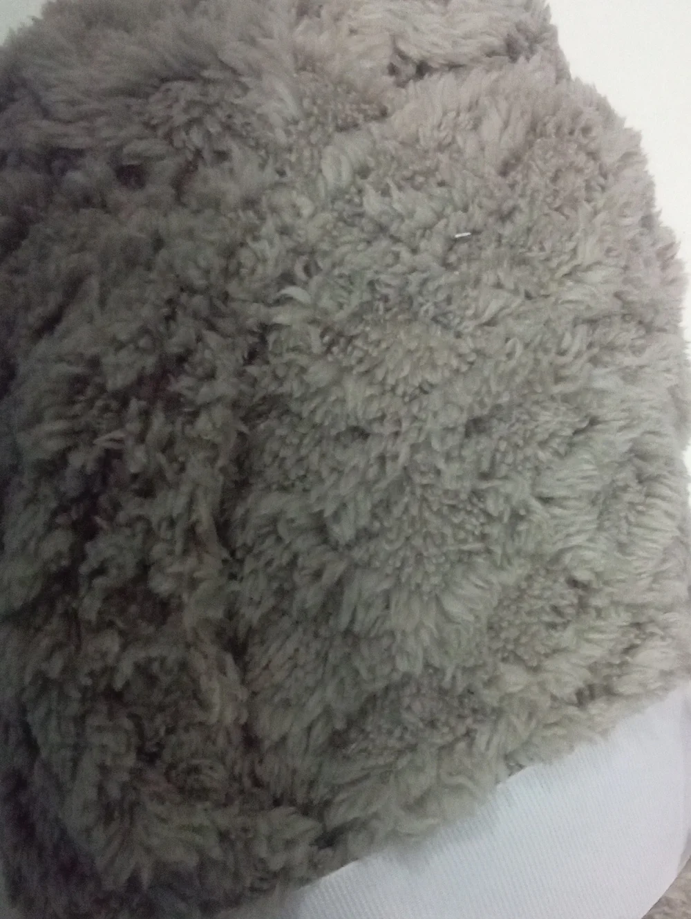 Plush Faux Fur Throw Blanket NWT $44.99 Cathay Home Taupe Brown
